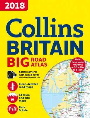 2018 Collins Big Road Atlas Britain (Paperback, New edition)