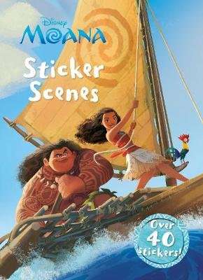 Disney Moana Sticker Scenes - Over 40 Stickers! (Paperback, Media tie-in)