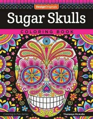 Sugar Skulls Coloring Book (Paperback)