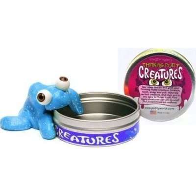 Crazy Aaron's Thinking Putty Creature (Blue)