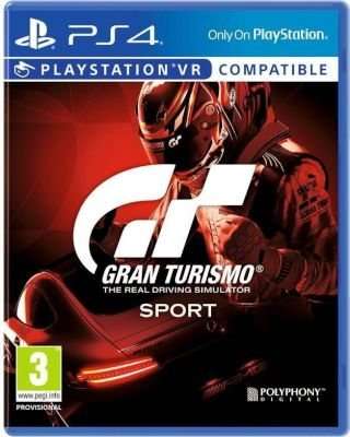 Gran Turismo Sport (PlayStation 4, Blu-ray disc)