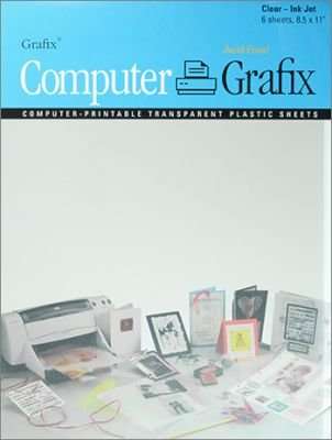 Grafix Clear Film for Inkjet A4 - 6 Pack