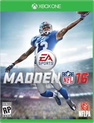 Madden NFL 16 (XBox One, Blu-ray disc)
