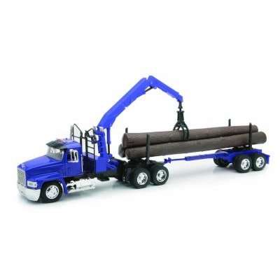 NewRay Die-Cast Model - Mack CH with Log Trailer (1:32)