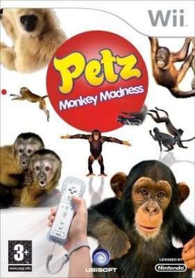 Petz Monkey Madness (Nintendo Wii, Game)