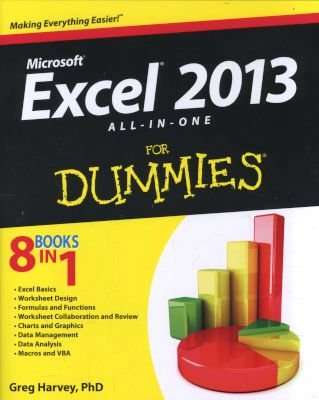 Excel 2013 All-in-one For Dummies - 8 books in 1 (Paperback)