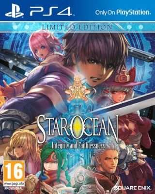 Star Ocean: Integrity & Faithlessness - Limited Edition (PlayStation 4, Blu-ray disc)