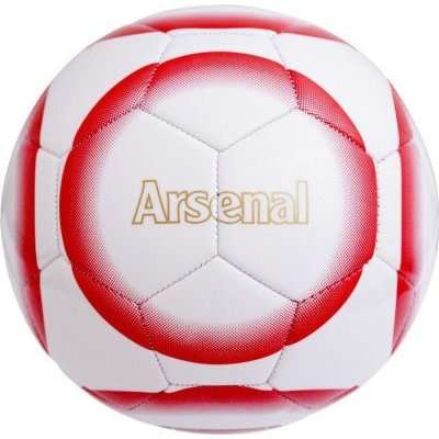 Arsenal Crest Ball Red - Size 5 (White & Red)
