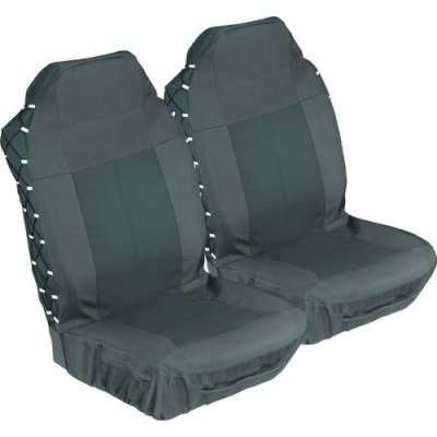 Stingray Explorer Front Seat Cover Set (2 Piece) (Black)