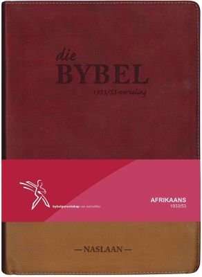 Die Bybel - 1933/1953-vertaling - Grootdruk Naslaanbybel met duimindeks (Afrikaans, Paperback, 12th