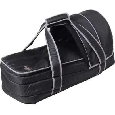 Chelino Soft Carry Cot - Black & Grey