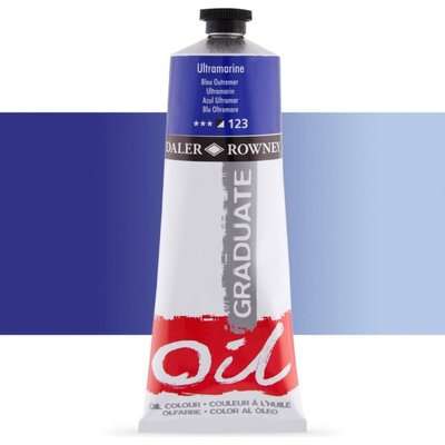 Daler Rowney Graduate Oil - Ultramarine (200ml)