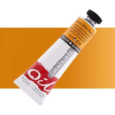 Daler Rowney Graduate Oil - Cadmium Yellow Deep Hue (38ml)