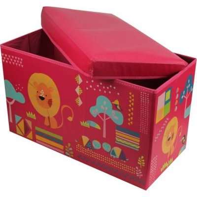 Kids Storage Ottoman - Sweet Animals