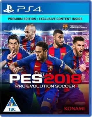 PES 2018 (PlayStation 4, Blu-ray disc)