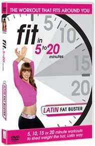 Fit in 5 to 20 Minutes: Latin Fat Buster (DVD)