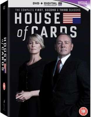 House Of Cards - Season 1-3 (DVD, Boxed set)