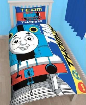 Thomas The Tank Engine 'Team' Panel Duvet Set (Single)