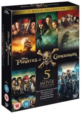 Pirates Of The Caribbean: 5-Movie Collection - The Curse Of The Black Pearl / Dead Man's Chest / At