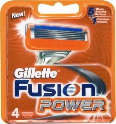 Gillette Fusion Power Cartridge (4 Pack)
