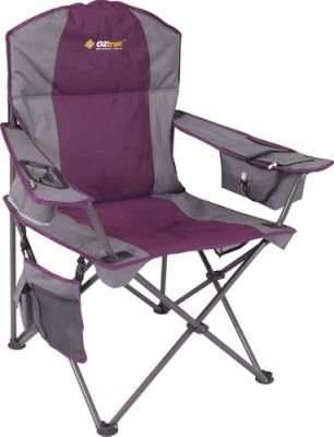 Oztrail Kokomo Cooler Arm Chair (Puple) (130kg)