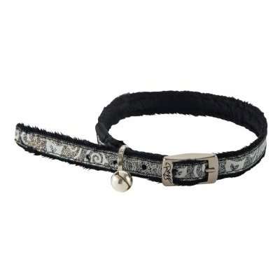Rogz SparkleCat Pin Buckle Cat Collar - Small 11mm (Black)