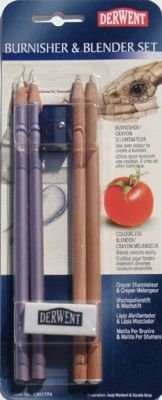 Derwent Burnisher And Blender Set