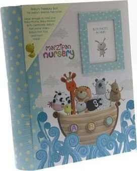 Marzipan Large Treasure Box (Noah's Ark)