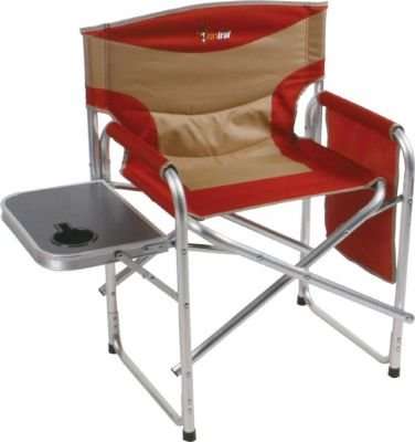 Afritrail Impala Padded Aluminium Directors Chair with Side Table