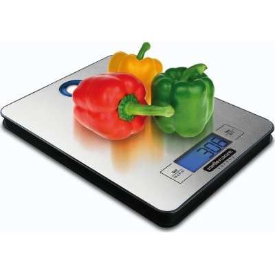 Mellerware Executive Saxony Kitchen Scale (Black and Silver)