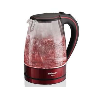 Mellerware Vision Glass Kettle (Red)