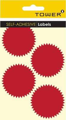 Tower Notorial Seals (60mm)(Maroon)(60 Pack)