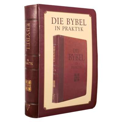 Die Bybel In Praktyk - (Met Duimgrepe) (Afrikaans, Leather / fine binding)