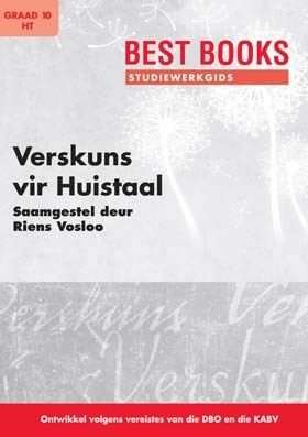 Studiewerkgids: Verskuns Gr. 10 Huistaal (Afrikaans, Paperback)