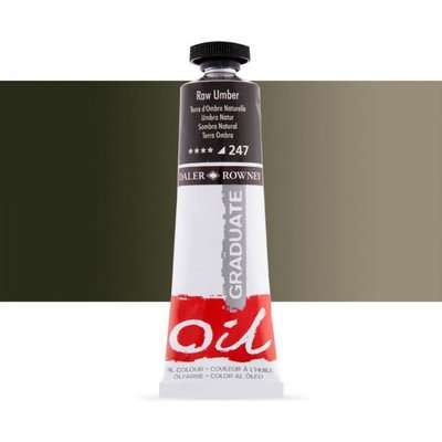 Daler Rowney Graduate Oil - Raw Umber (38ml)