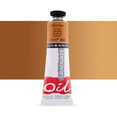 Daler Rowney Graduate Oil - Yellow Ochre (38ml)