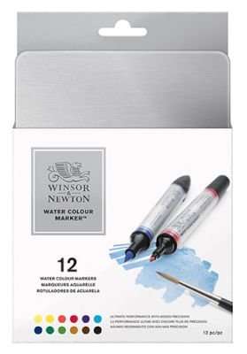 Winsor and Newton - Watercolour Marker - Set of 12