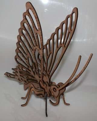 Xplore Designs 3D Puzzle - Butterfly