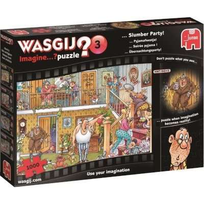 Jumbo Wasgij Imagine 3, Slumber Party Jigsaw Puzzle (1000 Pieces)