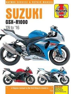 Suzuki GSX-R1000 Service and Repair Manual 2009-2016 (Paperback)