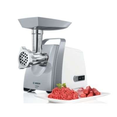 Bosch ProPower Meat Mincer with Blocking Power (1600W) (White)