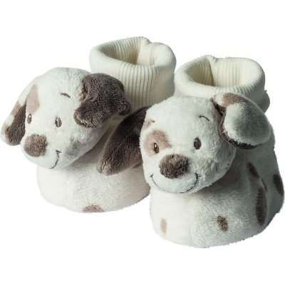 Nattou Max The Dog Slippers With 3D Head