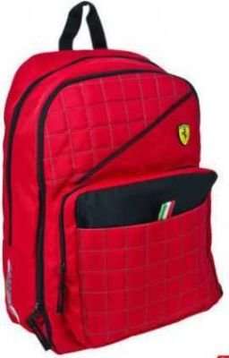 Ferrari Expandable Backpack (Red)