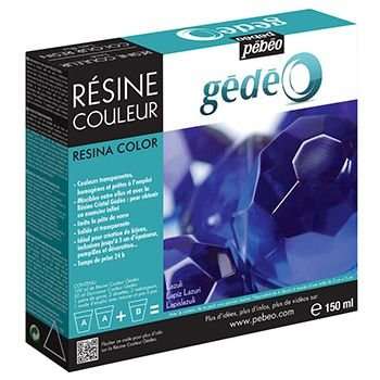 Pebeo Gedeo Colour Resin 150ml - Lapis Blue