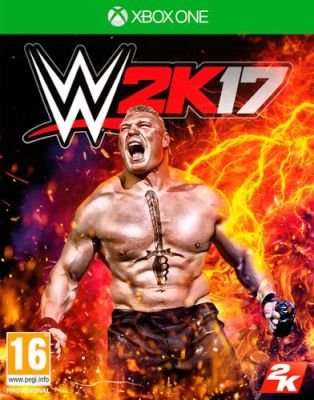 WWE 2K17 (XBox One, Blu-ray disc)