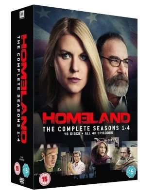 Homeland - Season 1-4 (DVD, Boxed set)