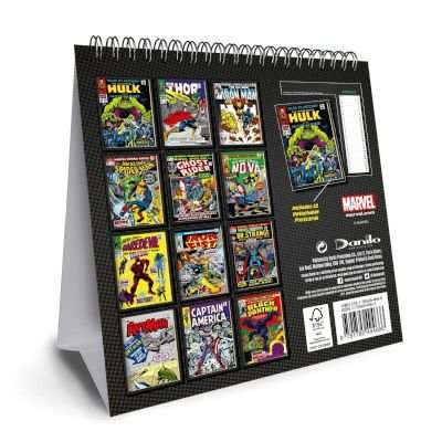 Marvel Comics Official Desk Easel 2018 Calendar - Month To View Desk Format (Calendar)