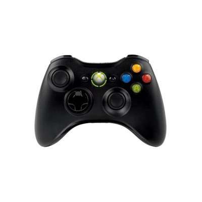 Microsoft Xbox 360 Wireless Controller for Windows (Black) - Includes Official Wireless Receiver for