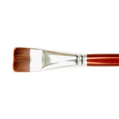 Handover Short Flat Synthetic Hair Artist Brush for Acrylic (Student Quality)(1/8")