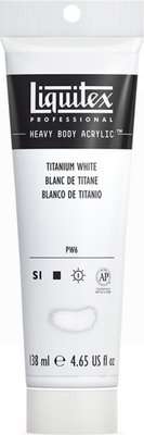 Liquitex Professional - Heavy Body Acrylic Paint - 138ml - Titanium White